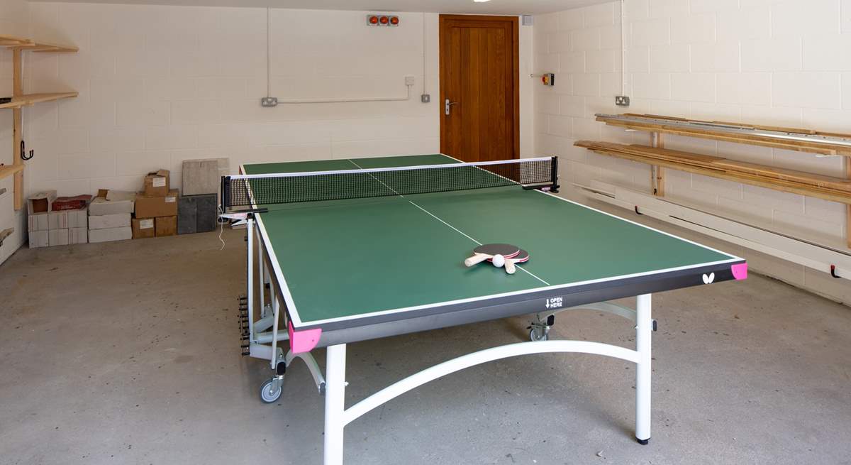 Full size table tennis table is the perfect source of entertainment for all the family.