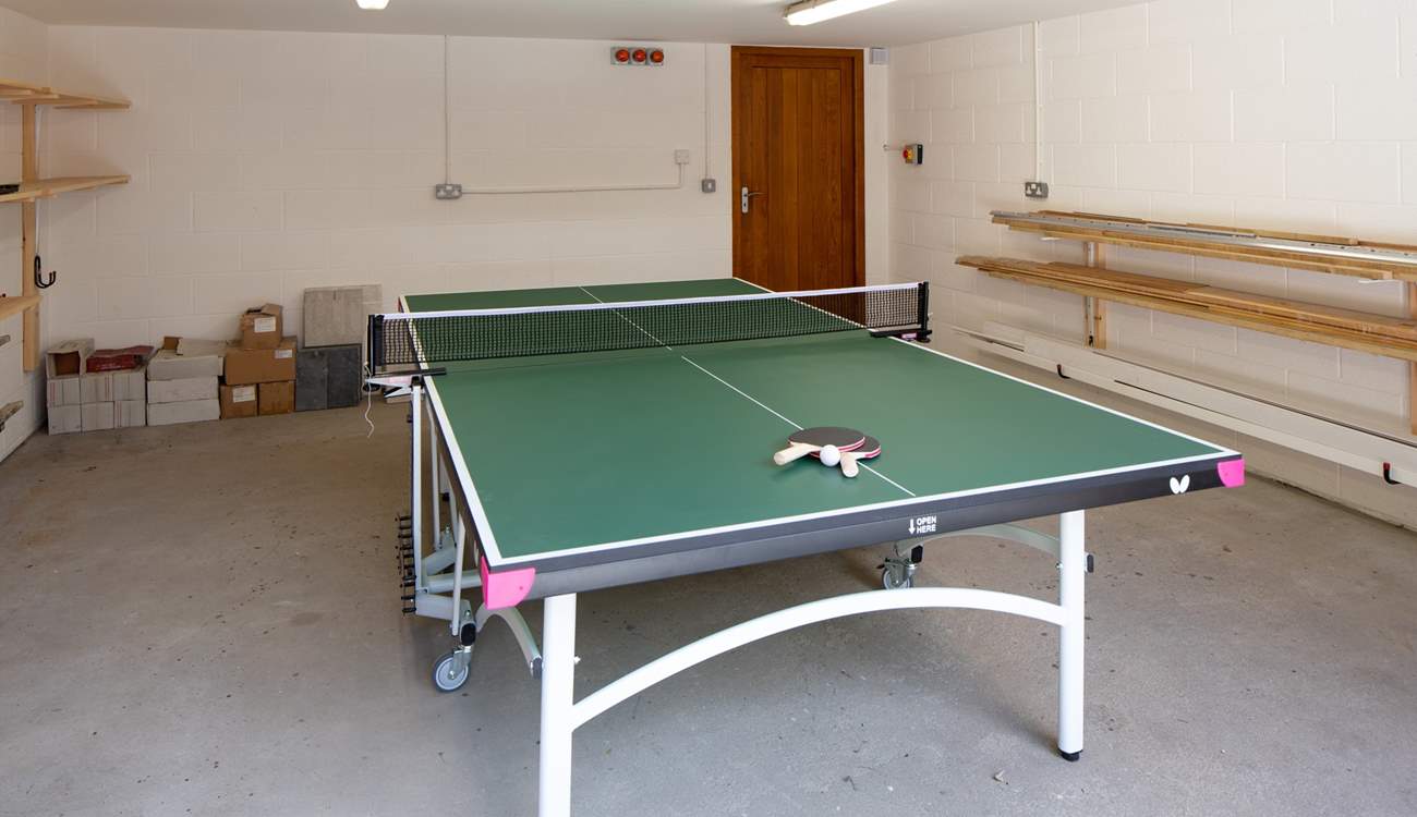 Full size table tennis table is the perfect source of entertainment for all the family.