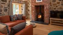 What an inviting and cosy sitting-area.