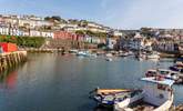 Pretty as a picture, Brixham harbour. - Thumbnail Image