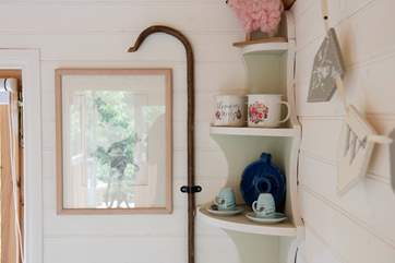 Quirky, vintage and pretty details everywhere you look.
