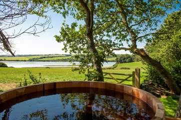 A hot tub with a view - what could be better?