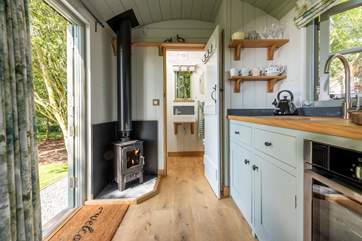 All you could need for a comfortable stay has been provided.