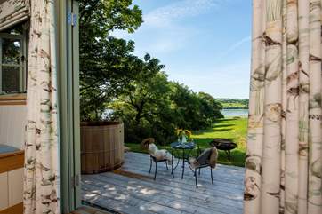 The vista can very much be enjoyed from inside or out.