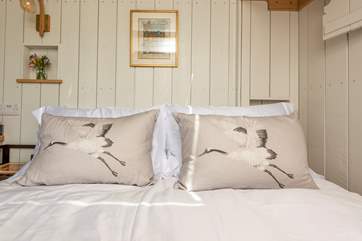 Nods to this lovely hideaway's name - Curlew!