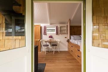 Looking into this delightful retreat.