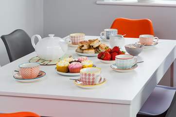 Treat yourself to a Cornish cream tea - after all you are on holiday. However, don't forget, it's jam first!