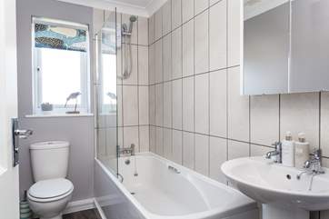 The family bathroom.
