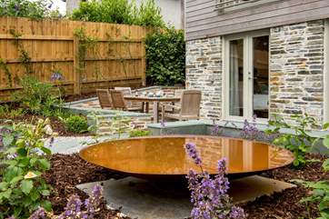 There are lovely features both inside and out at Rose Lodge.