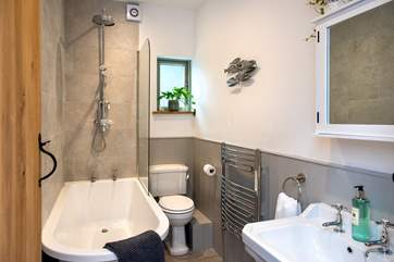 The family bathroom on the ground floor.