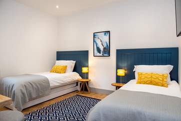 Bedroom 3 can be made up with twin or triple beds.