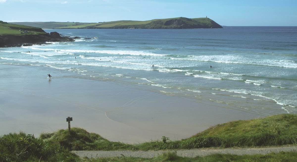 There are some fabulous beaches to enjoy on the north coast - the one at Polzeath is a favourite with both families and surfers alike.