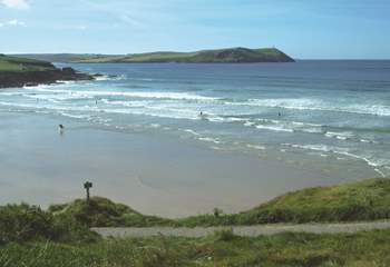 There are some fabulous beaches to enjoy on the north coast - the one at Polzeath is a favourite with both families and surfers alike.
