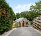 The drive leads down to your very special holiday home.
