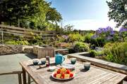 Enjoy al fresco dining in the pretty garden with the countryside setting providing the most glorious backdrop.