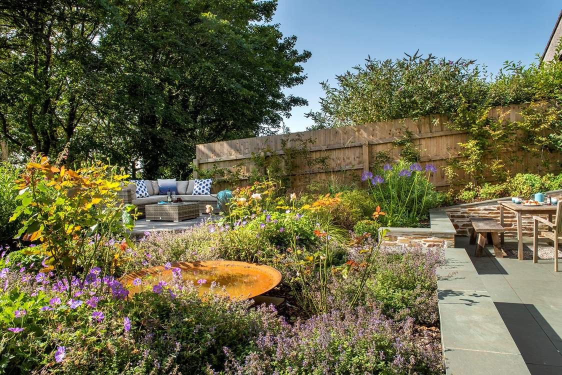 There are lovely features both inside and out at Rose Lodge.