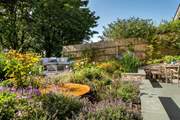 There are lovely features both inside and out at Rose Lodge.