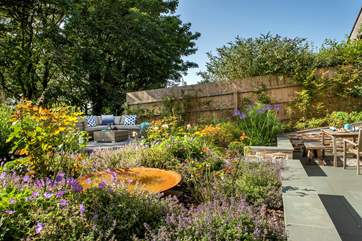 There are lovely features both inside and out at Rose Lodge.
