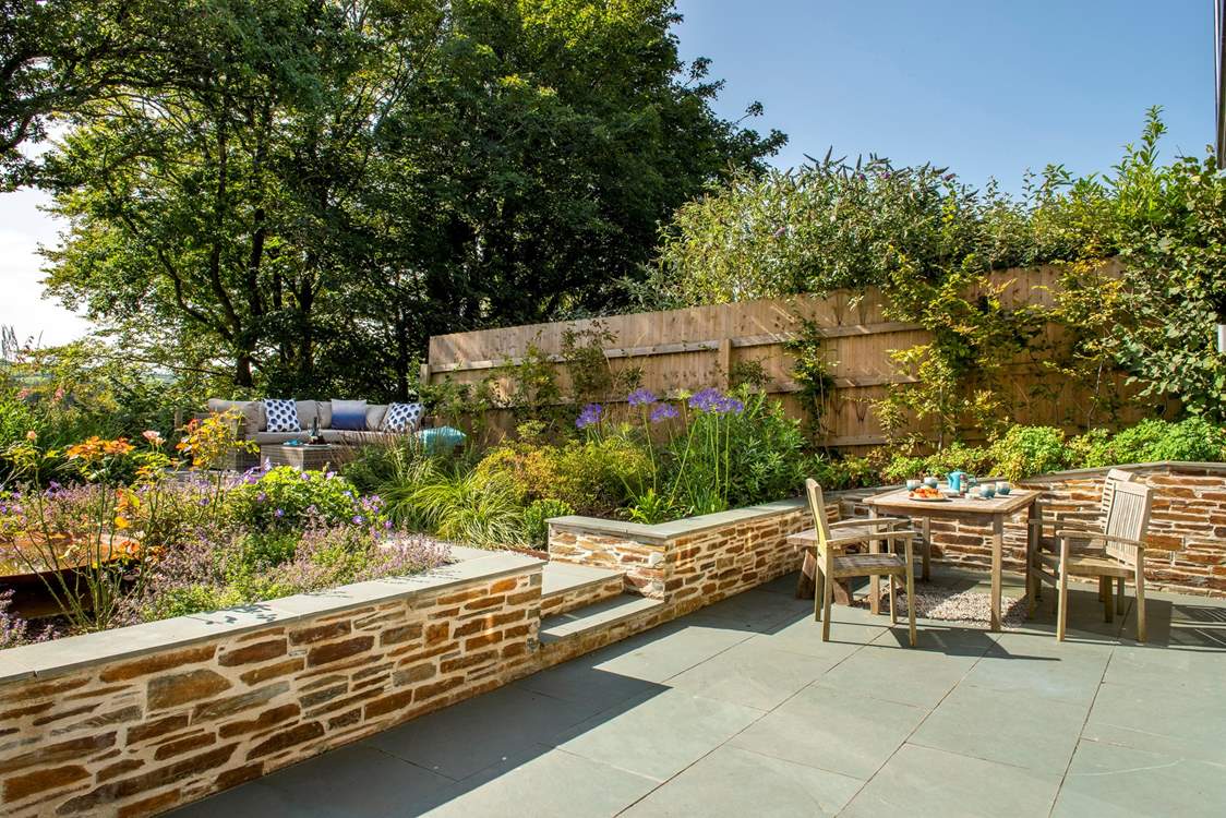 The pretty cottage garden is utterly charming