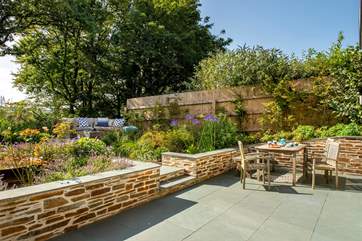 The pretty cottage garden is utterly charming