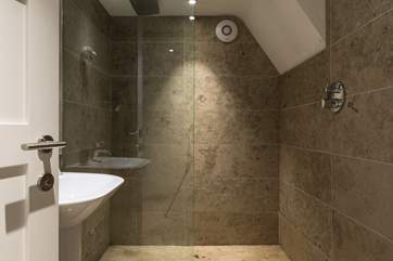 The en suite wet-room for the master bedroom.