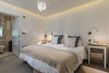 The second bedroom has 'zip and link' beds which can be made up into a super-king double or twin beds (Bedroom 2).