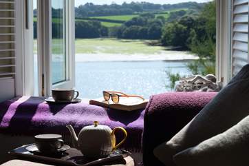 The fabulous view from the living-room.
