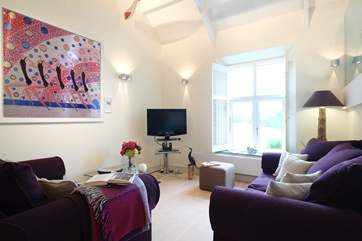 Plenty of space to relax in the comfy sofas.