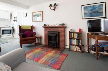 The ground floor living area.