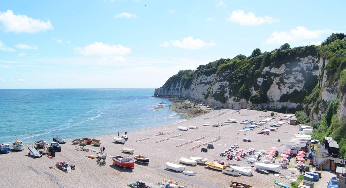 Also very nearby is the fishing village of Beer - well worth a visit. It is like stepping back in time, with fishing boats drawn up on the beach.