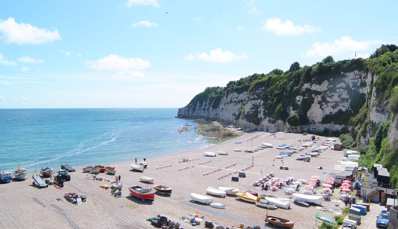 Also very nearby is the fishing village of Beer - well worth a visit. It is like stepping back in time, with fishing boats drawn up on the beach.