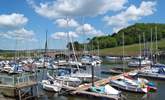 This is the little harbour at Seaton - your closest beach. There is a delightful cafe on the quayside and a wide pebbled bay. - Thumbnail Image