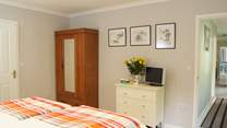 Both bedrooms have TVs for that little bit of extra luxury.