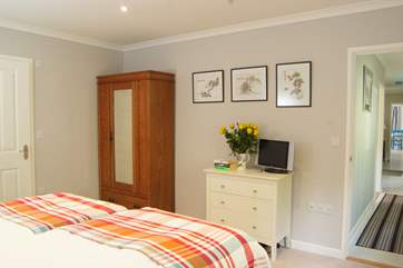 Both bedrooms have TVs for that little bit of extra luxury.