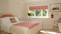 This is the second double bedroom. Very spacious with plenty of fitted wardrobe space and an en suite bathroom.