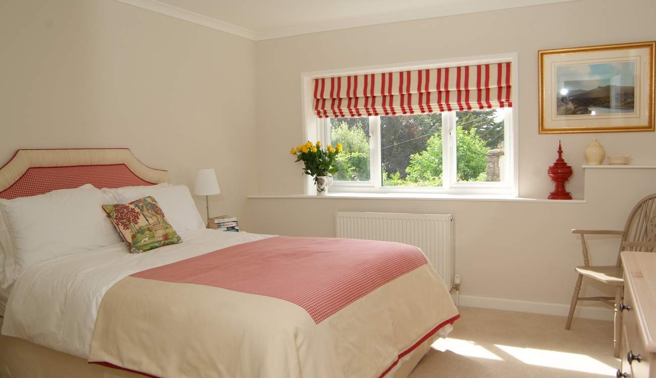 This is the second double bedroom. Very spacious with plenty of fitted wardrobe space and an en suite bathroom.