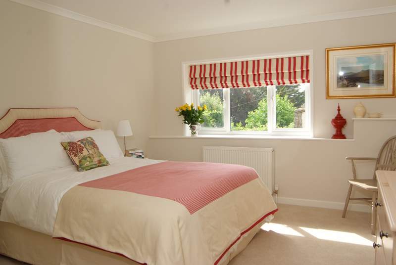 This is the second double bedroom. Very spacious with plenty of fitted wardrobe space and an en suite bathroom.