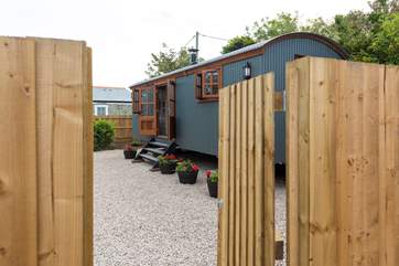 Welcome to your shepherd's hut.