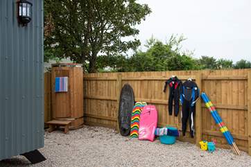 Don't forget to bring your wetsuits, buckets, spades, surfboards and bodyboards - being so close to the beach, they are must-haves!