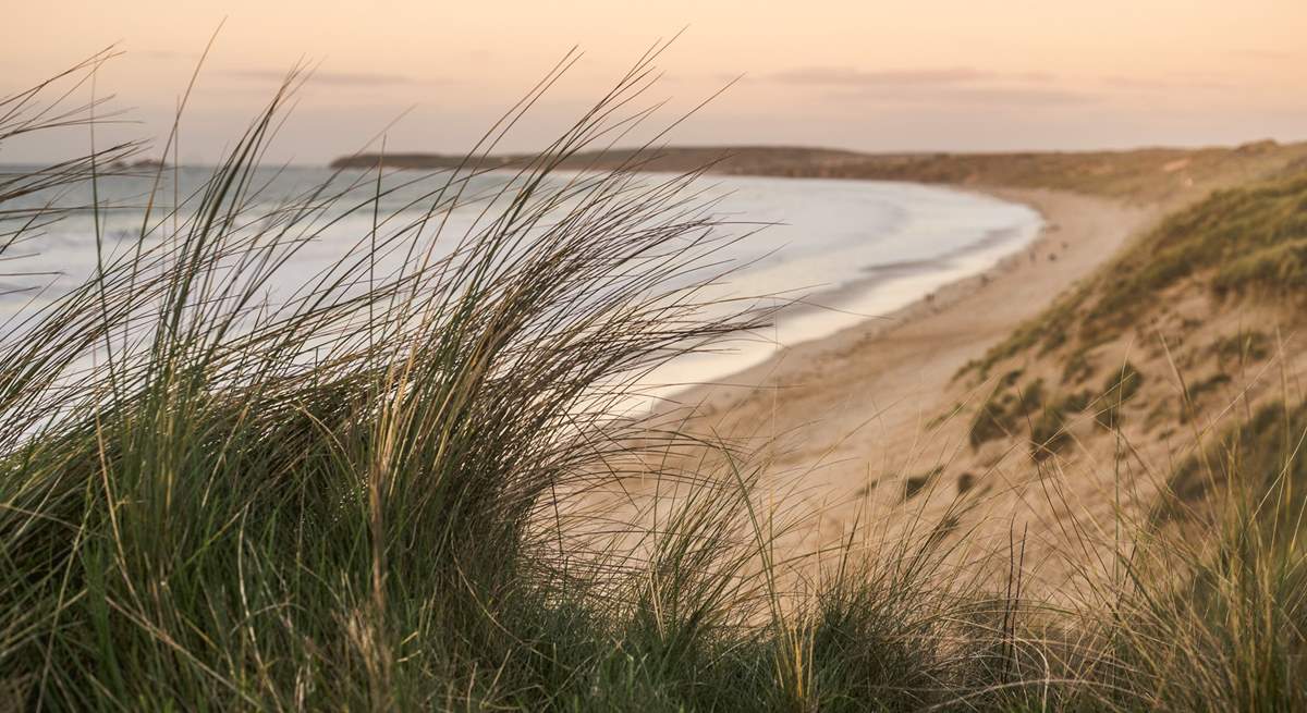 Gwithian beach is a short drive away, and perfect if you enjoy surfing. 