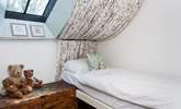 The single bed in bedroom 3 is located under the eaves, so take care.  - Thumbnail Image