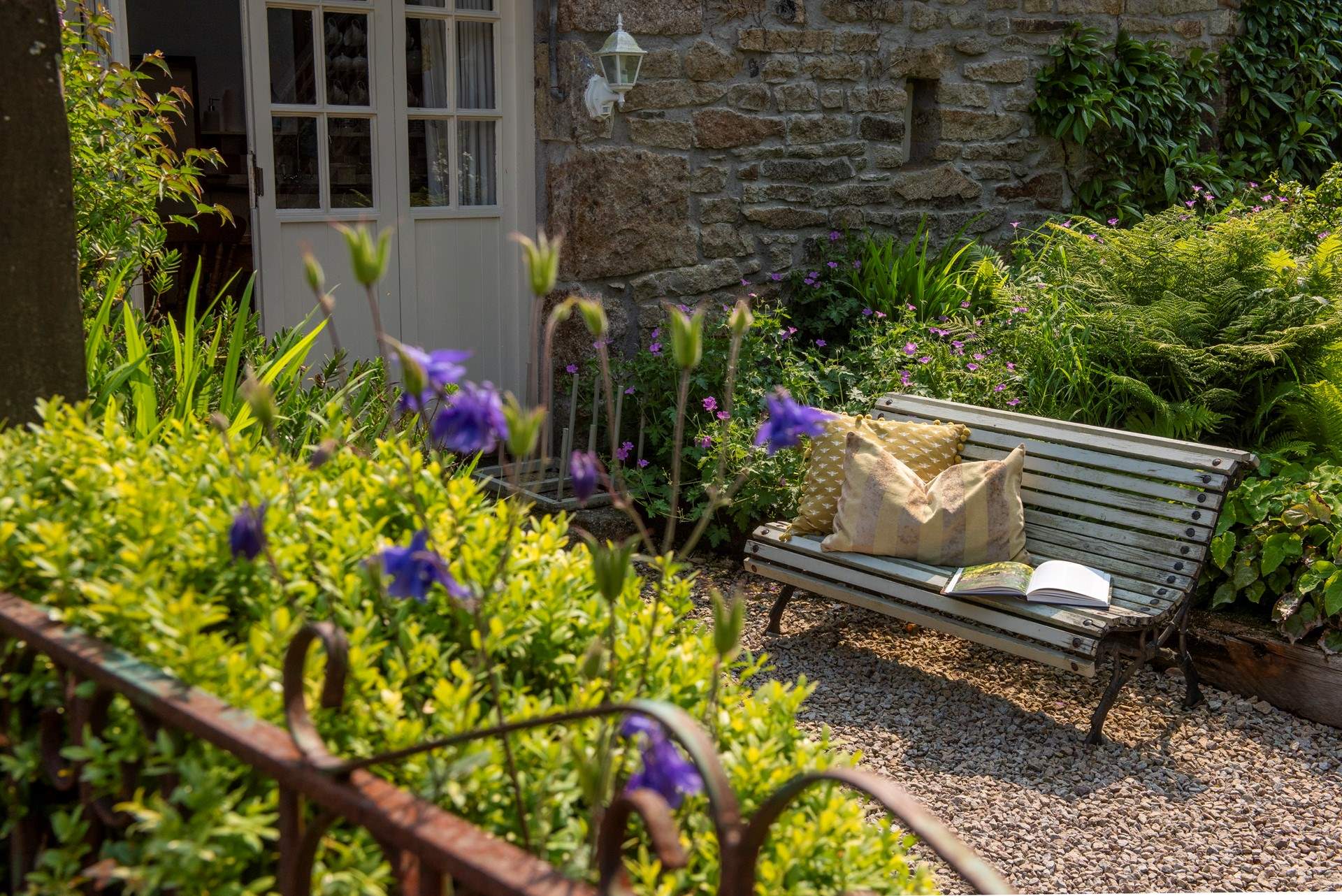 Relax with a good book in the sunshine.