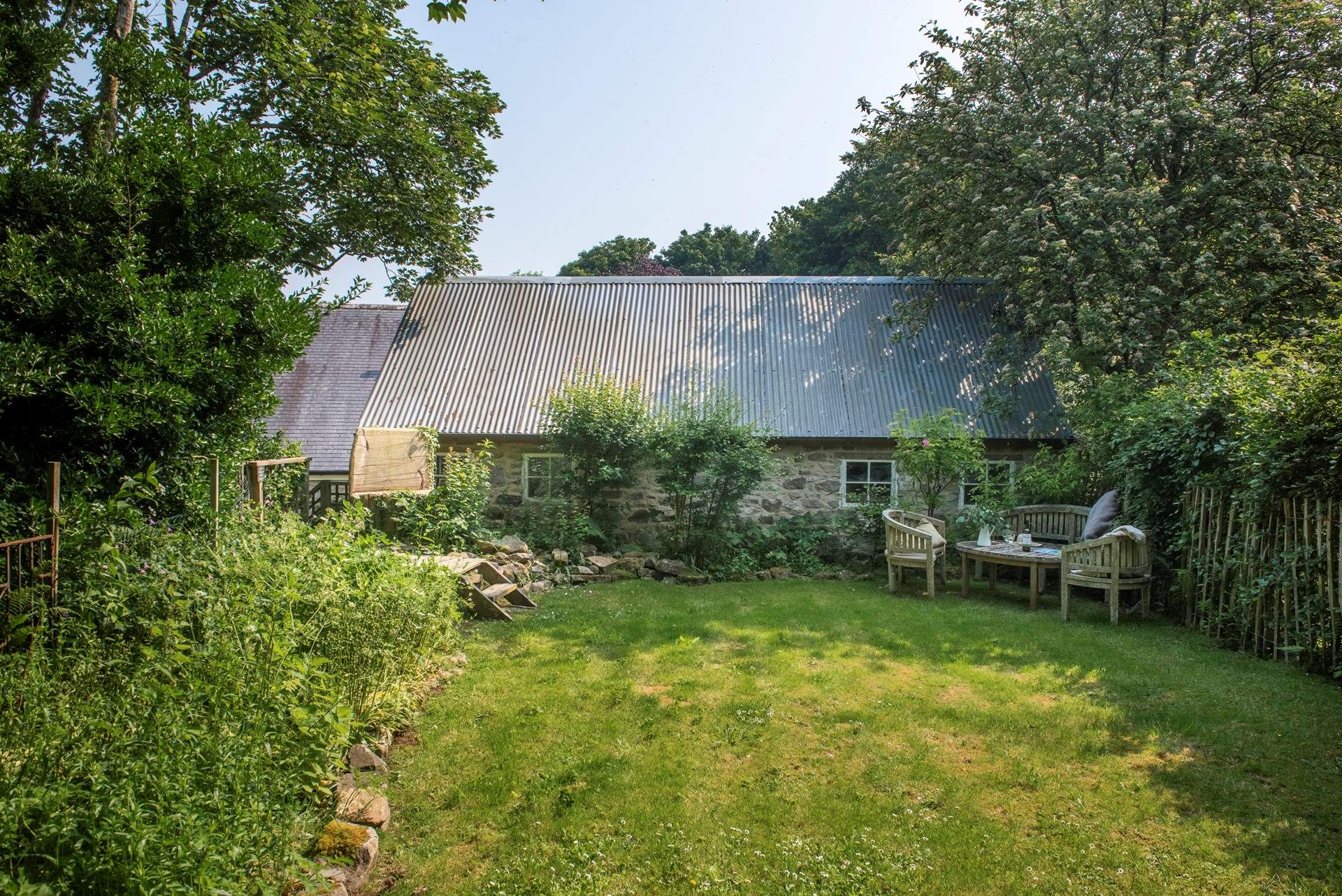 The garden area is lovely and is the perfect spot for a light lunch. 