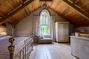 The master suite on the second floor is simply stunning.