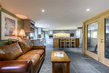 The amazing kitchen/dining-room.