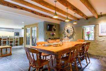 The dining-area.