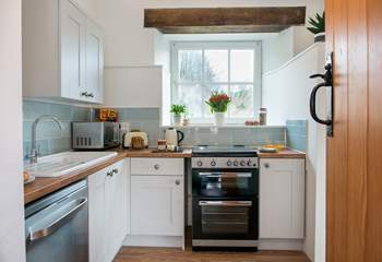 The pretty cottage kitchen