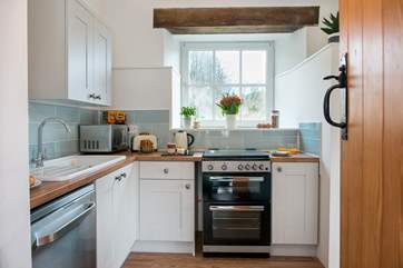 The pretty cottage kitchen