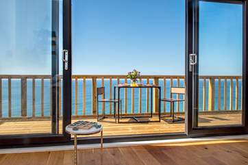 Just imagine dining al fresco with this stunning outlook.