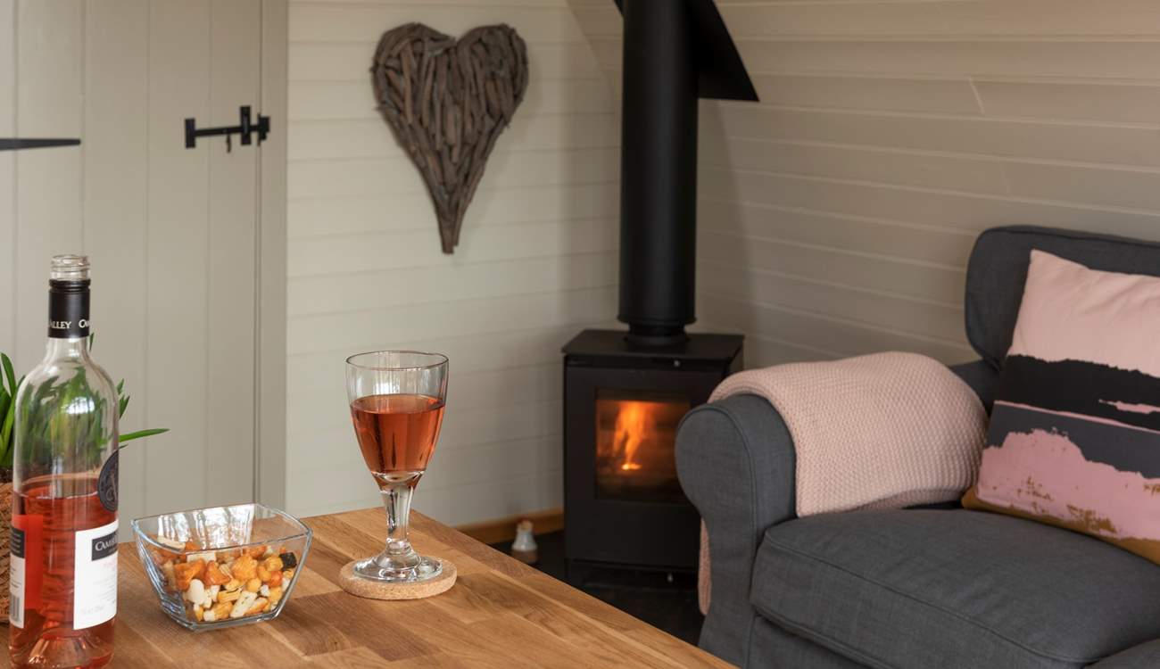 Snuggle up on the sofa of an evening.